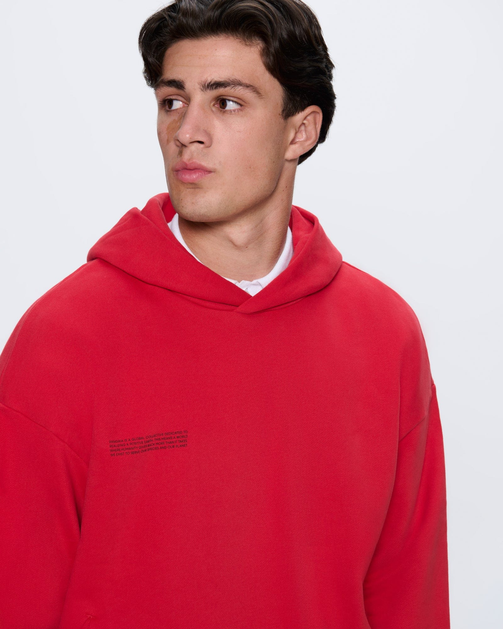 Mens 365 Midweight Hoodie - Red - 4