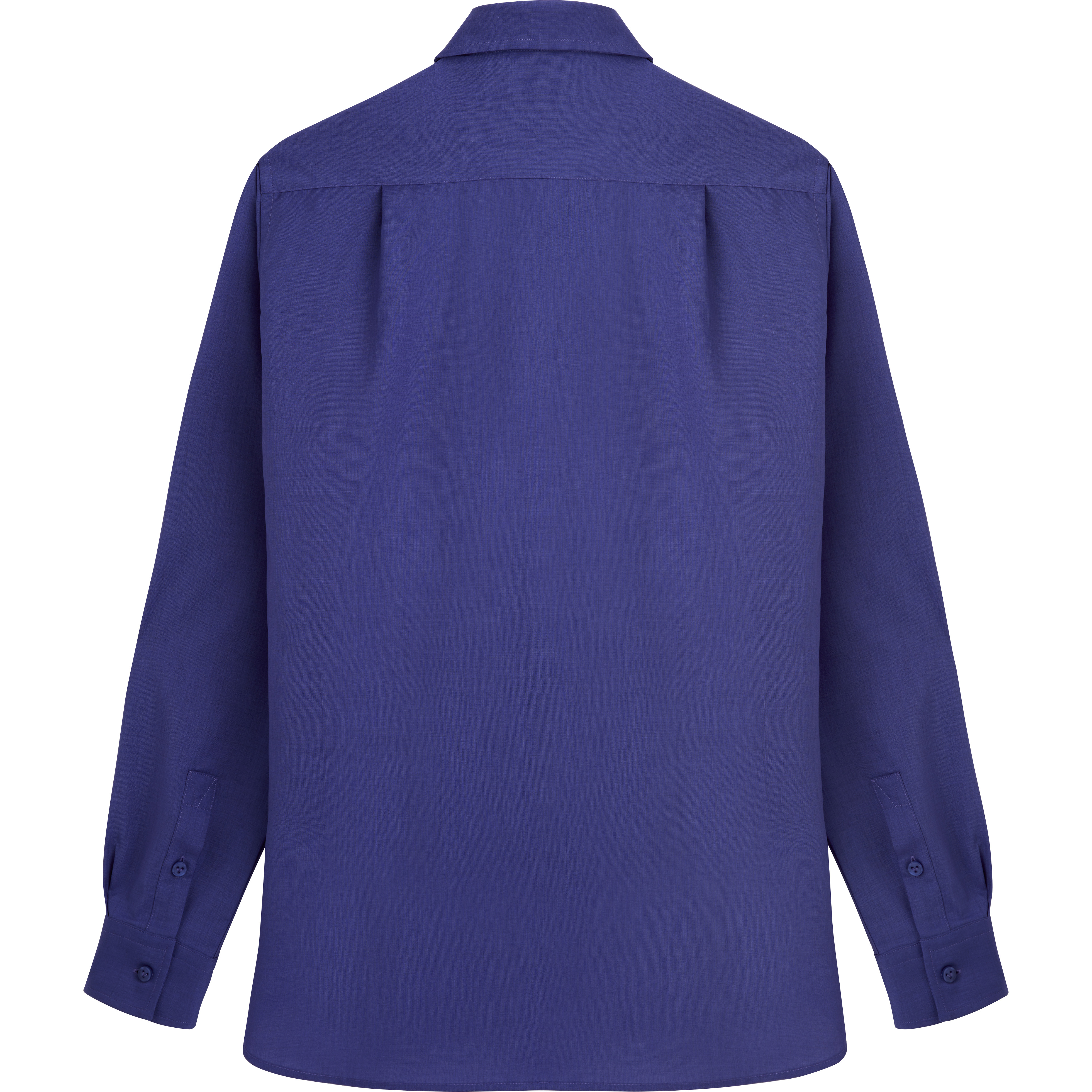 Men Wool Shirt Solid - 2