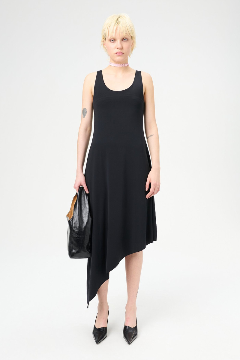Our Legacy Hang Dress Black Super Sport Jersey outlook