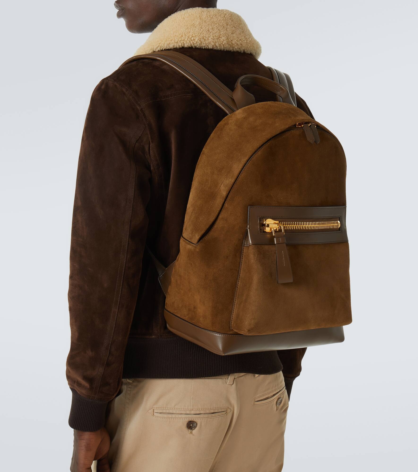 Buckley suede and leather backpack - 2