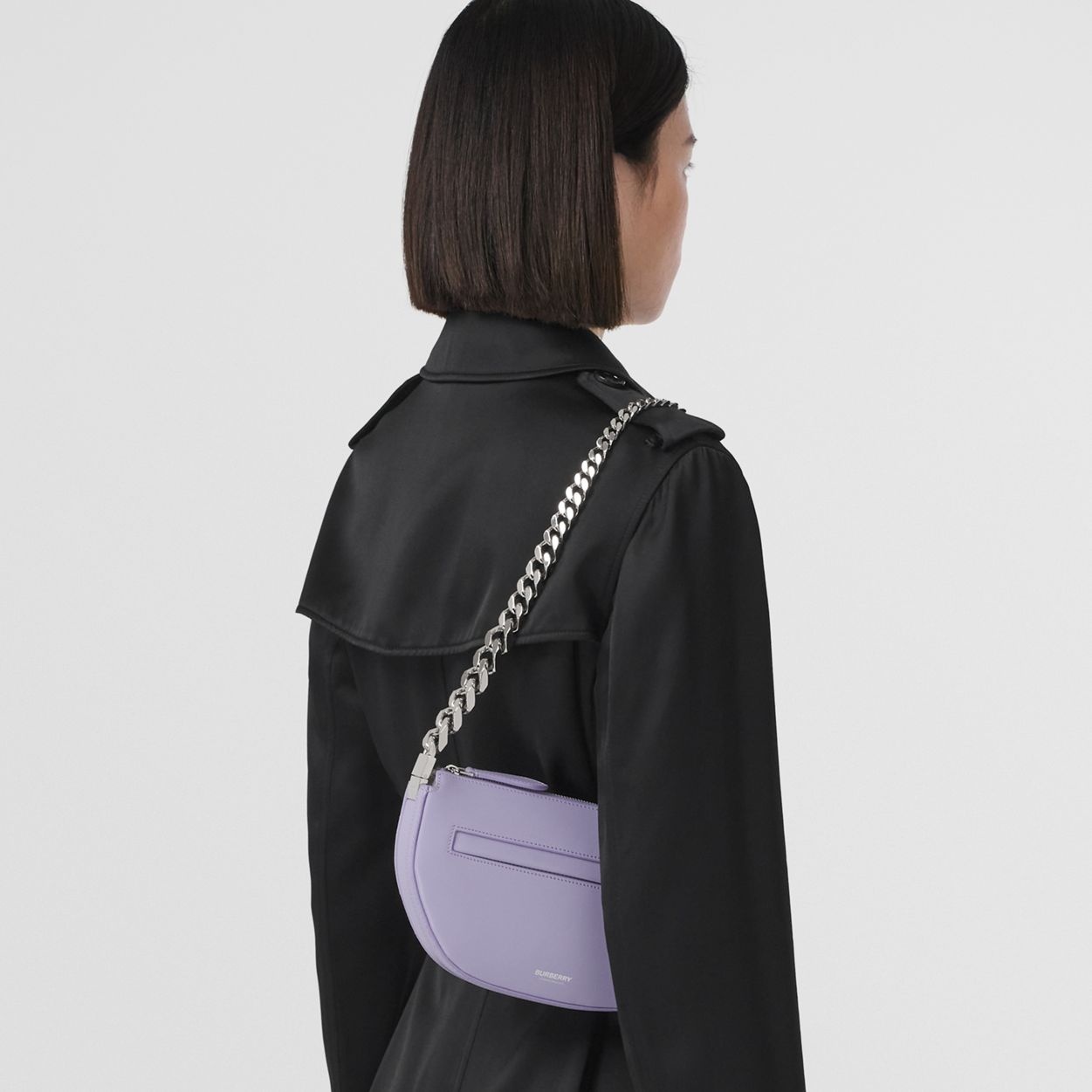 Mini Leather Zip Olympia Bag - 3