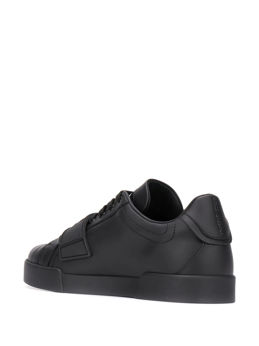 touch strap lace-up sneakers - 3