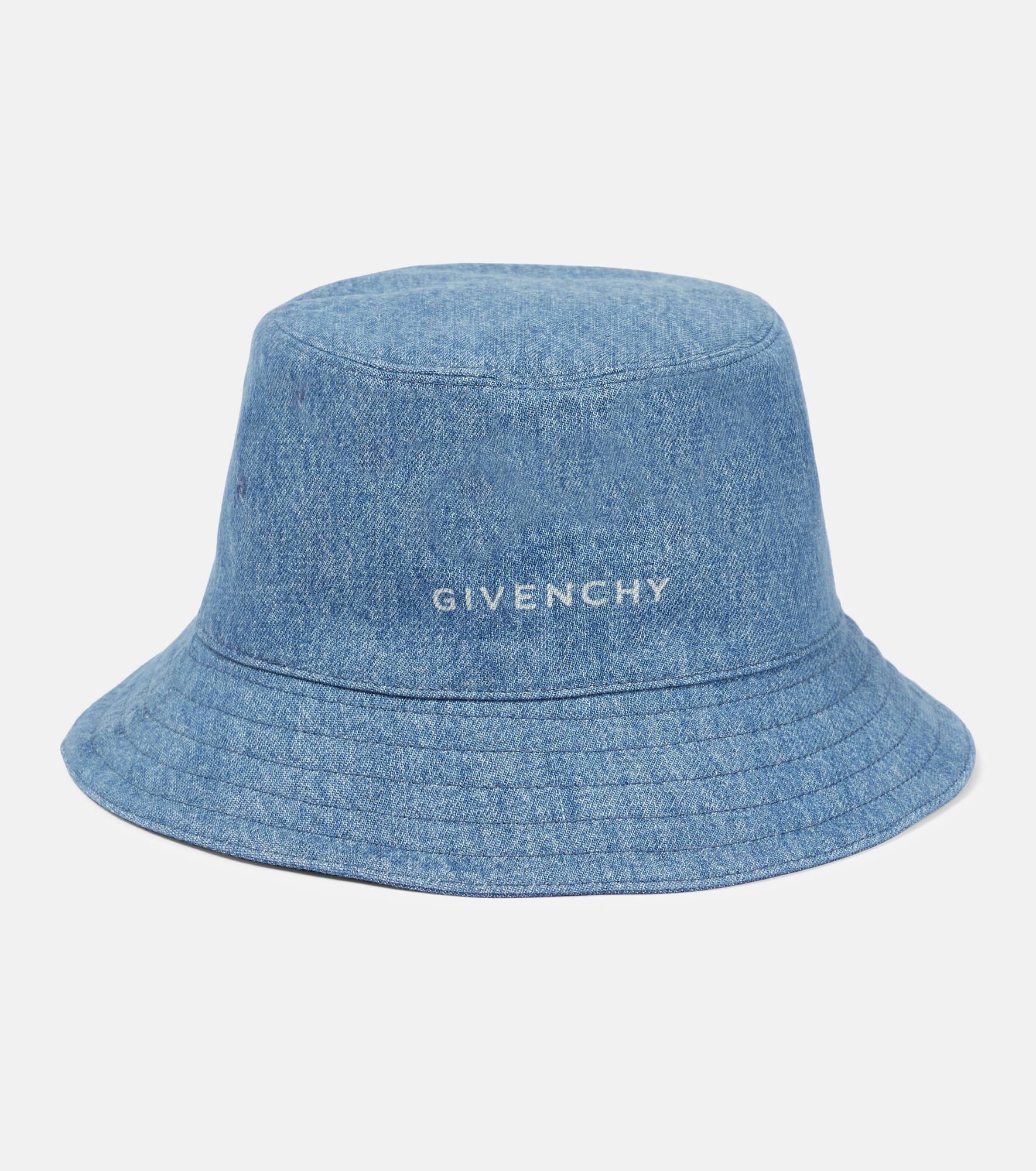 Denim bucket hat - 1