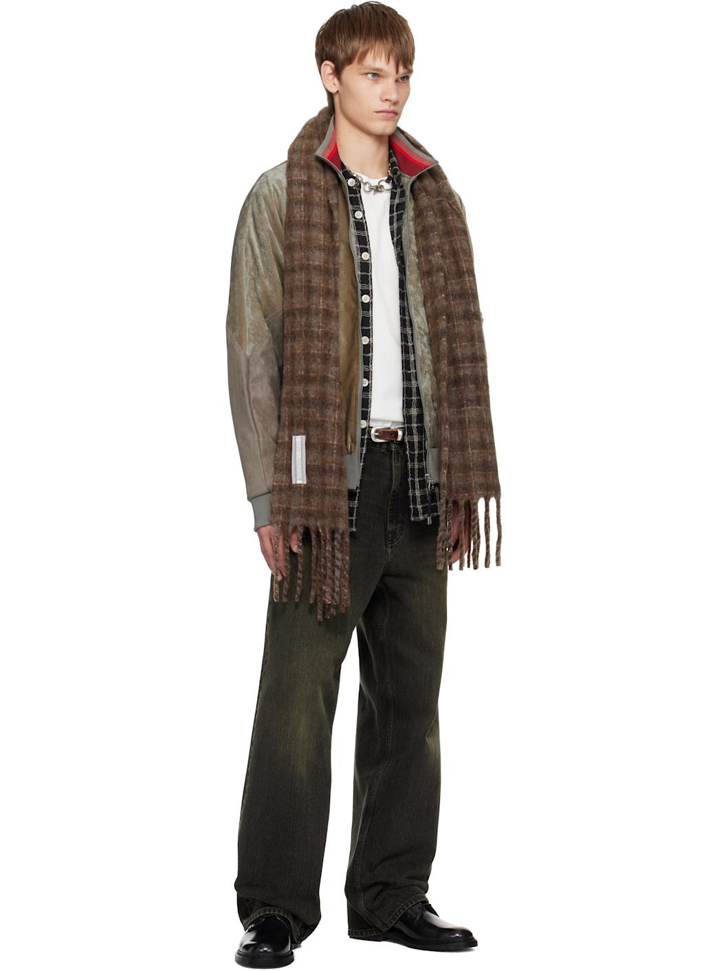 Brown Estate Scarf - 3