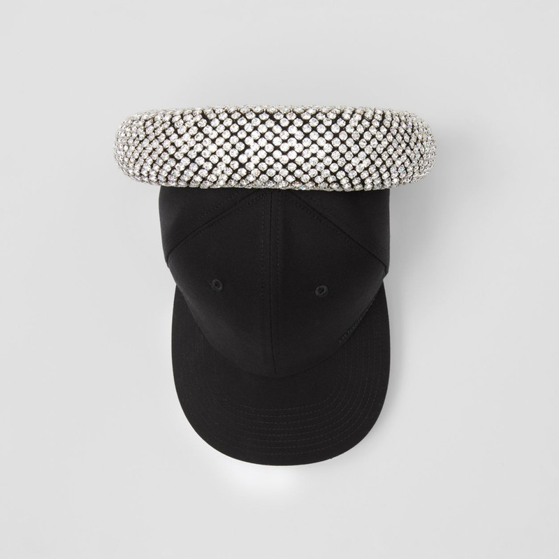 Crystal Headband Detail Reconstructed Cap 6