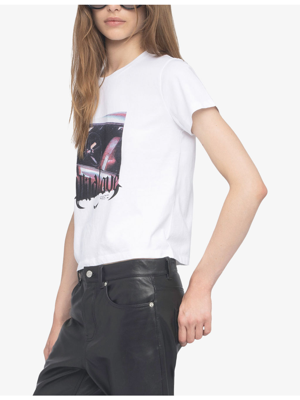 Alys Graphic-Print Cotton-Jersey T-Shirt - 3