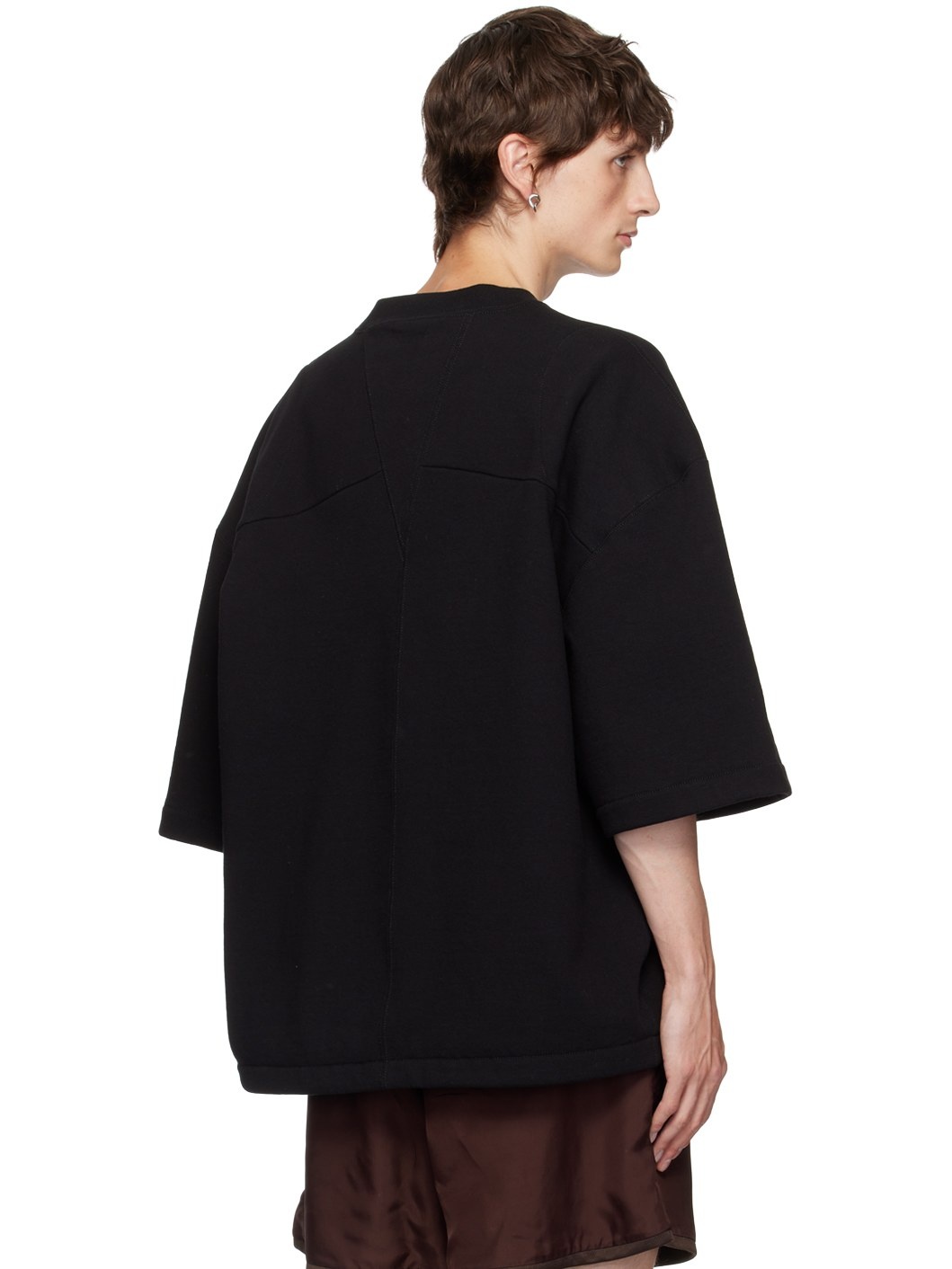 Black Crewneck T-Shirt - 3