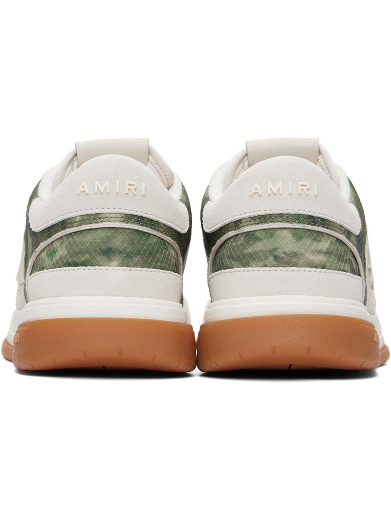 Beige & Khaki Camo Classic Low Sneakers 2