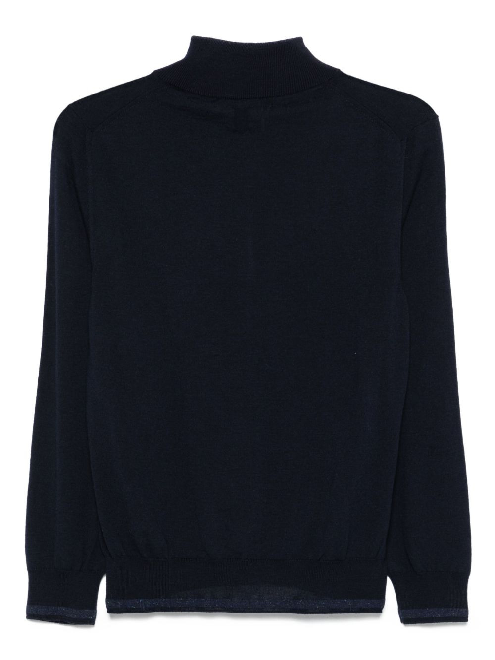half-zip high-neck sweater - 2