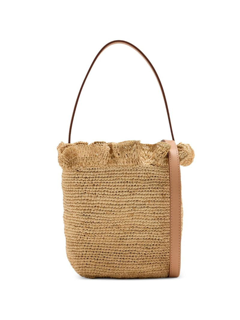 small Laith ruffled bucket bag 1
