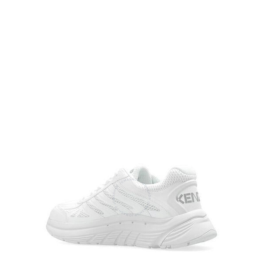 Kenzo White Pace Low-Top Trainers - 3
