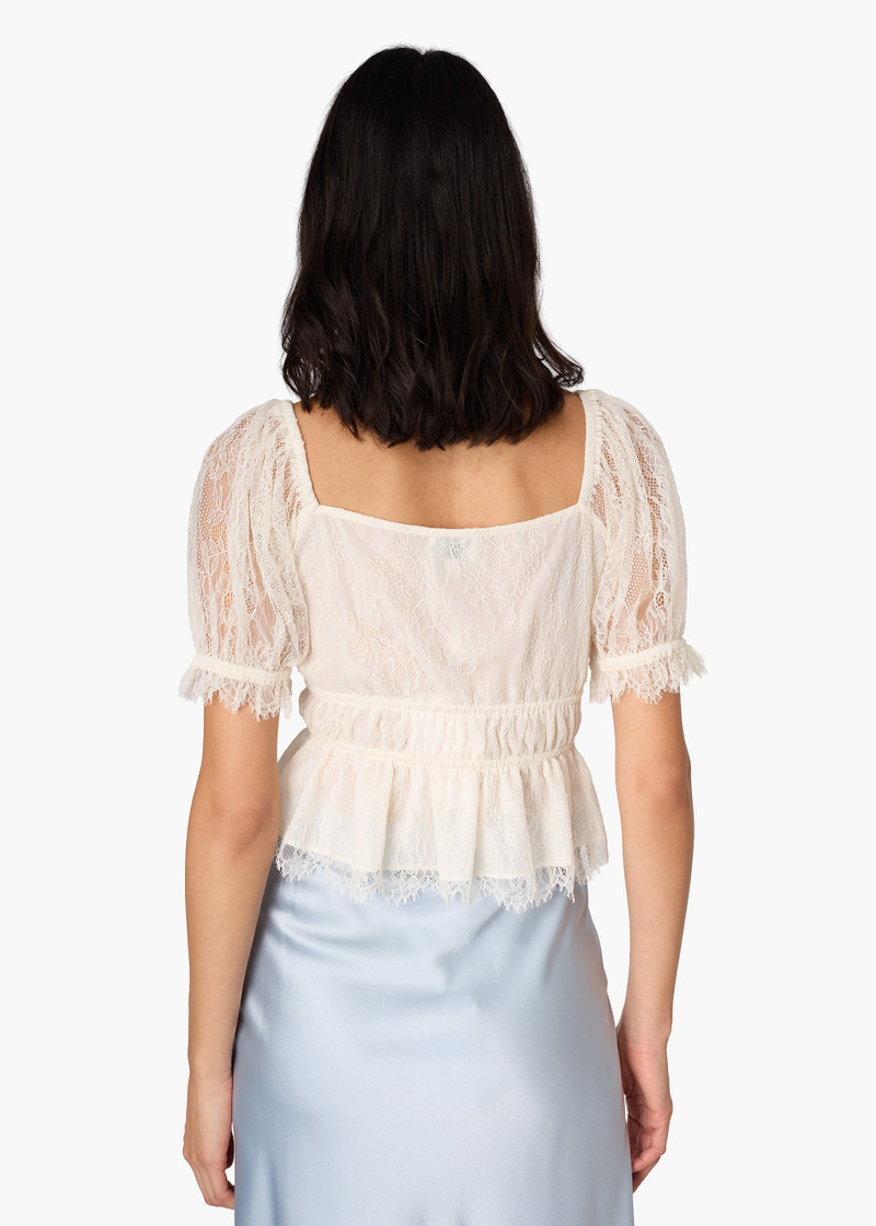 HENRIETTA LACE TOP CERAMIC 5