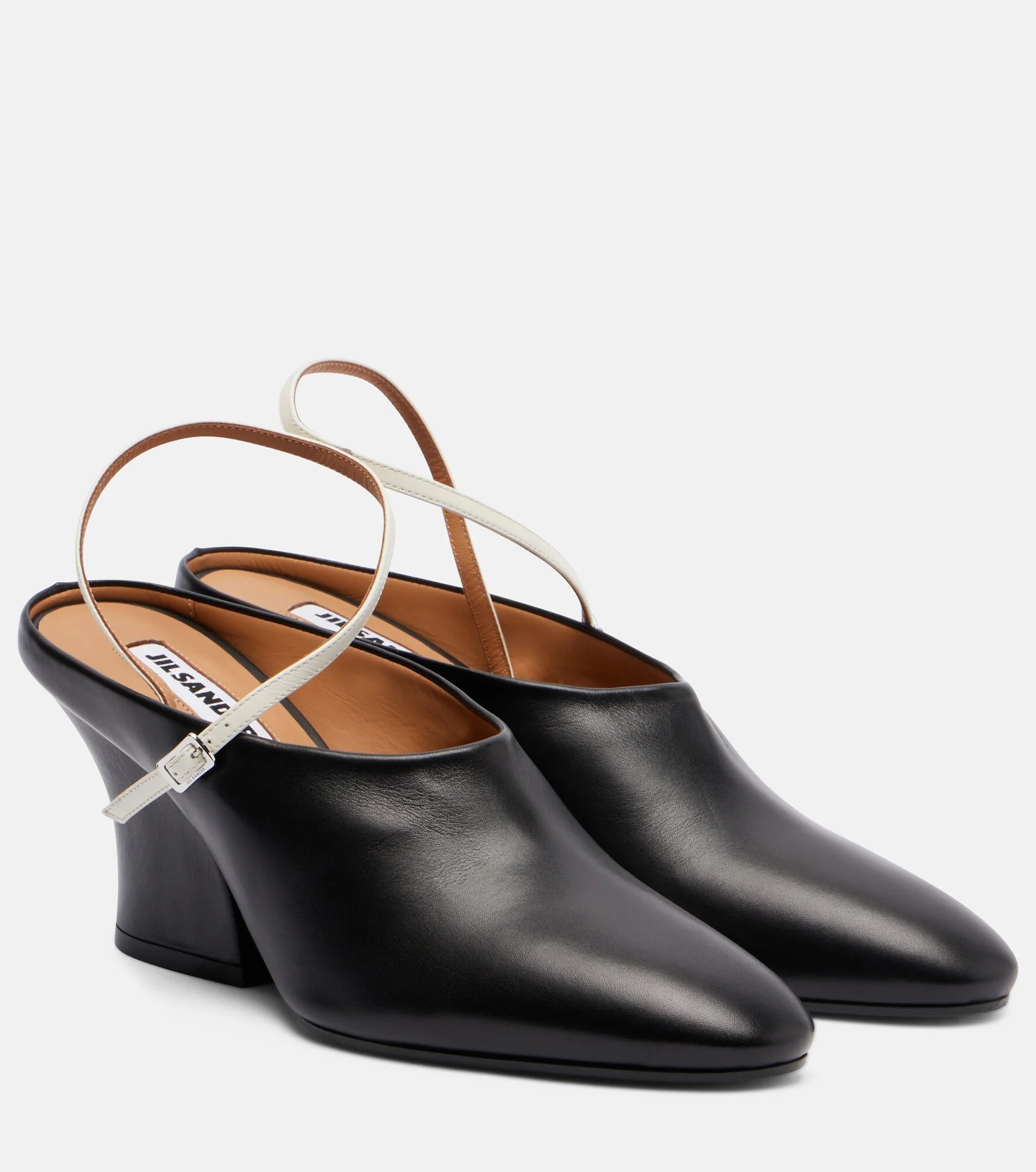 Leather mules - 1