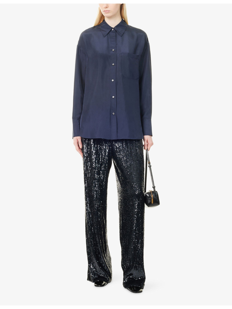 TWP Big Joe Oversized Silk Shirt outlook