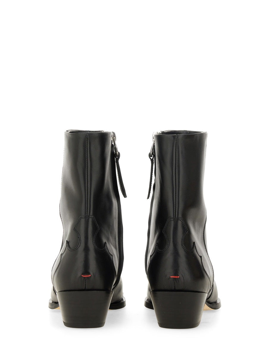 Aeyde Women Leather Boot - 3