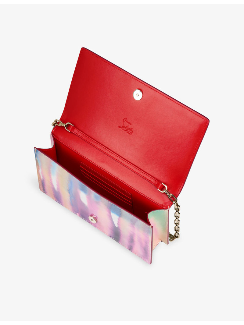 Bettina Tie-Dye Leather Clutch 5