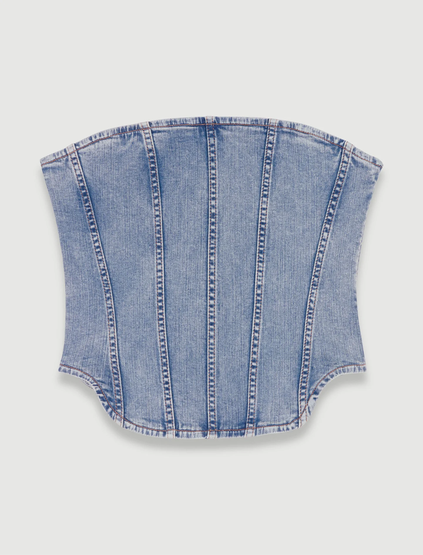 Denim bustier - 1