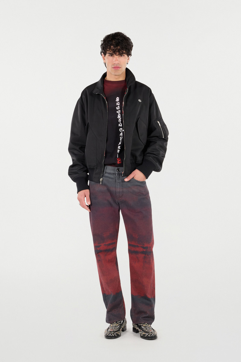 Roberto Cavalli Jeans With A Mottled Print Effect outlook