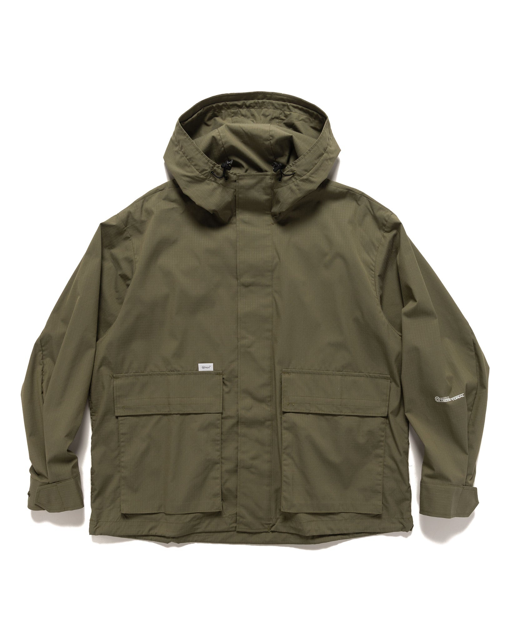 WTAPS Plateau / LS / CTPL. Ripstop Overshirt Olive Drab