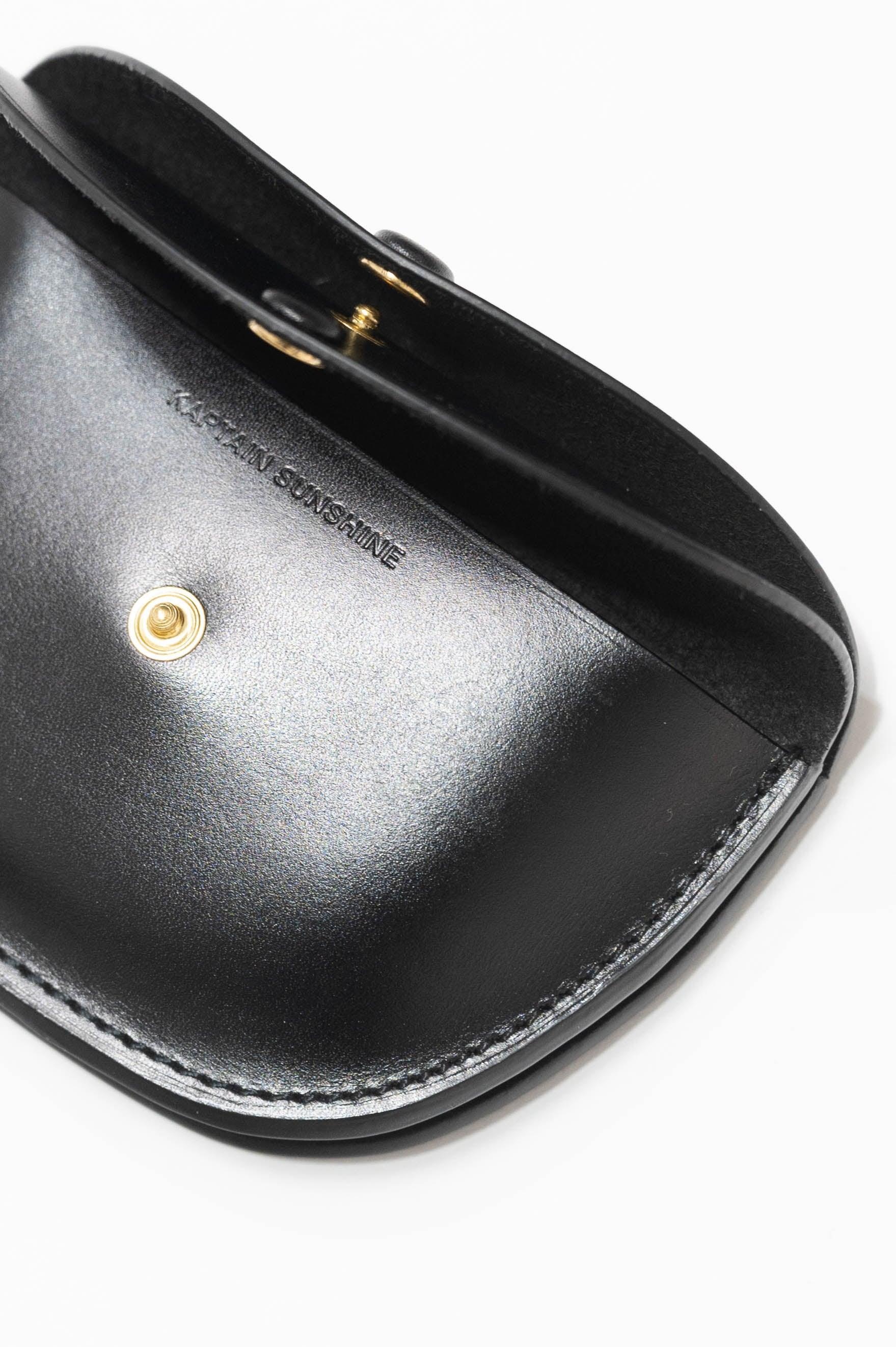 Round Wallet Small - Black - 4