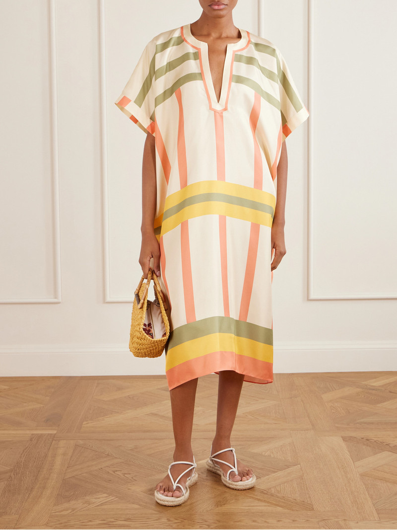 ERES Berlingot Printed Silk-twill Kaftan outlook