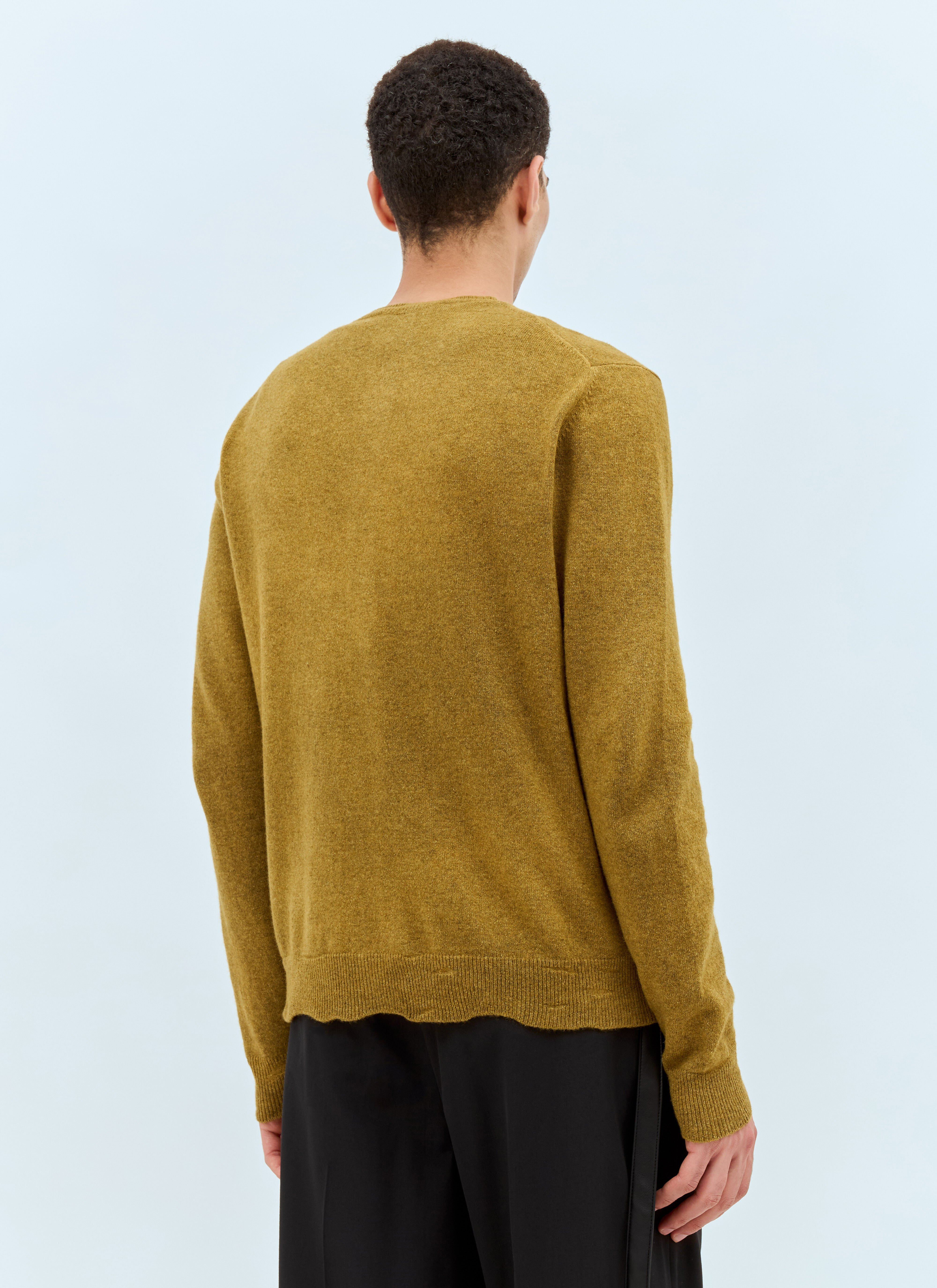 Crewneck Cardigan - 5