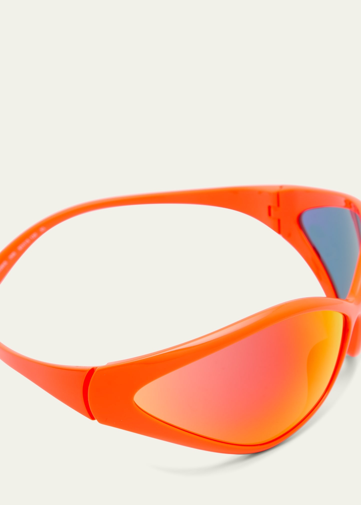 Men's Plastic Wrap Sunglasses - 4