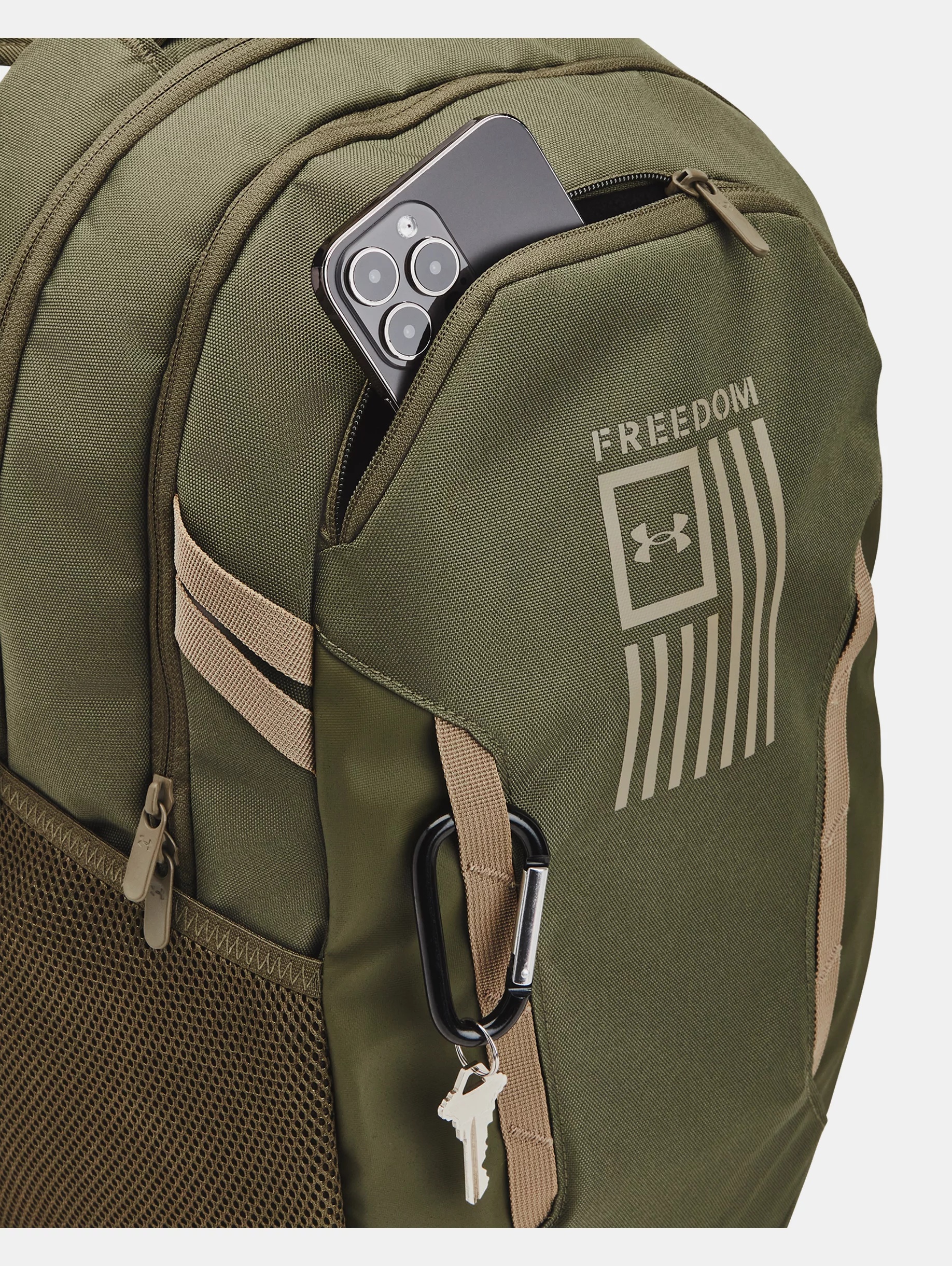 UA Hustle 6.0 Freedom Backpack - 3