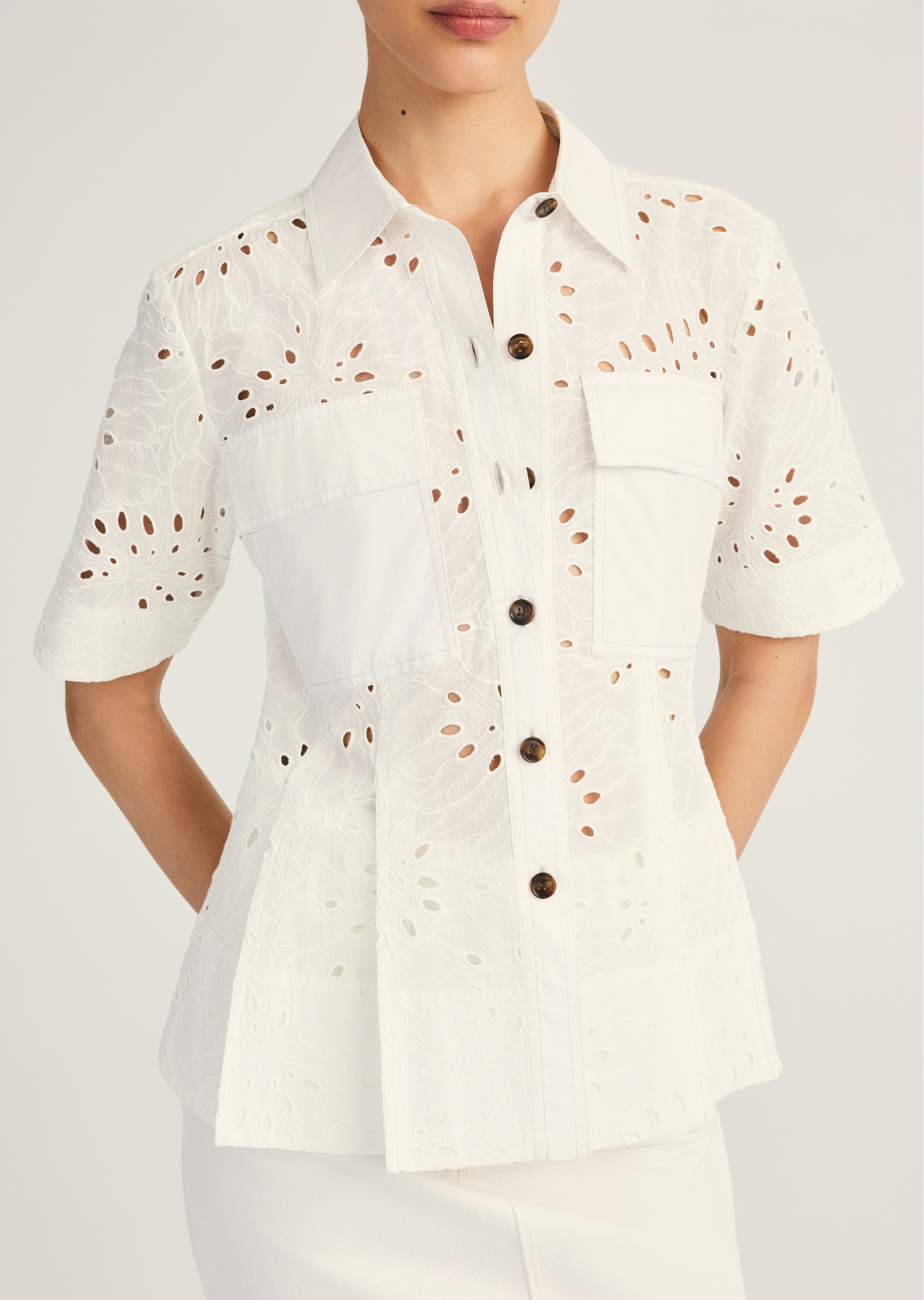CILOU SHORT SLEEVE UTILITY SHIRT - 3
