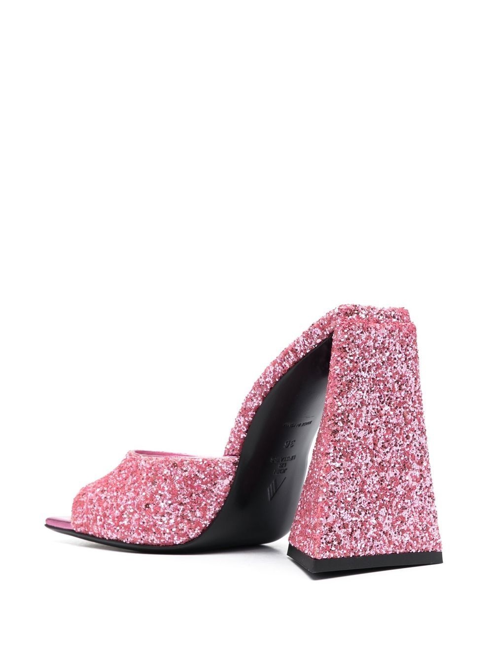 Devon 115mm sequin-embellished mules - 3