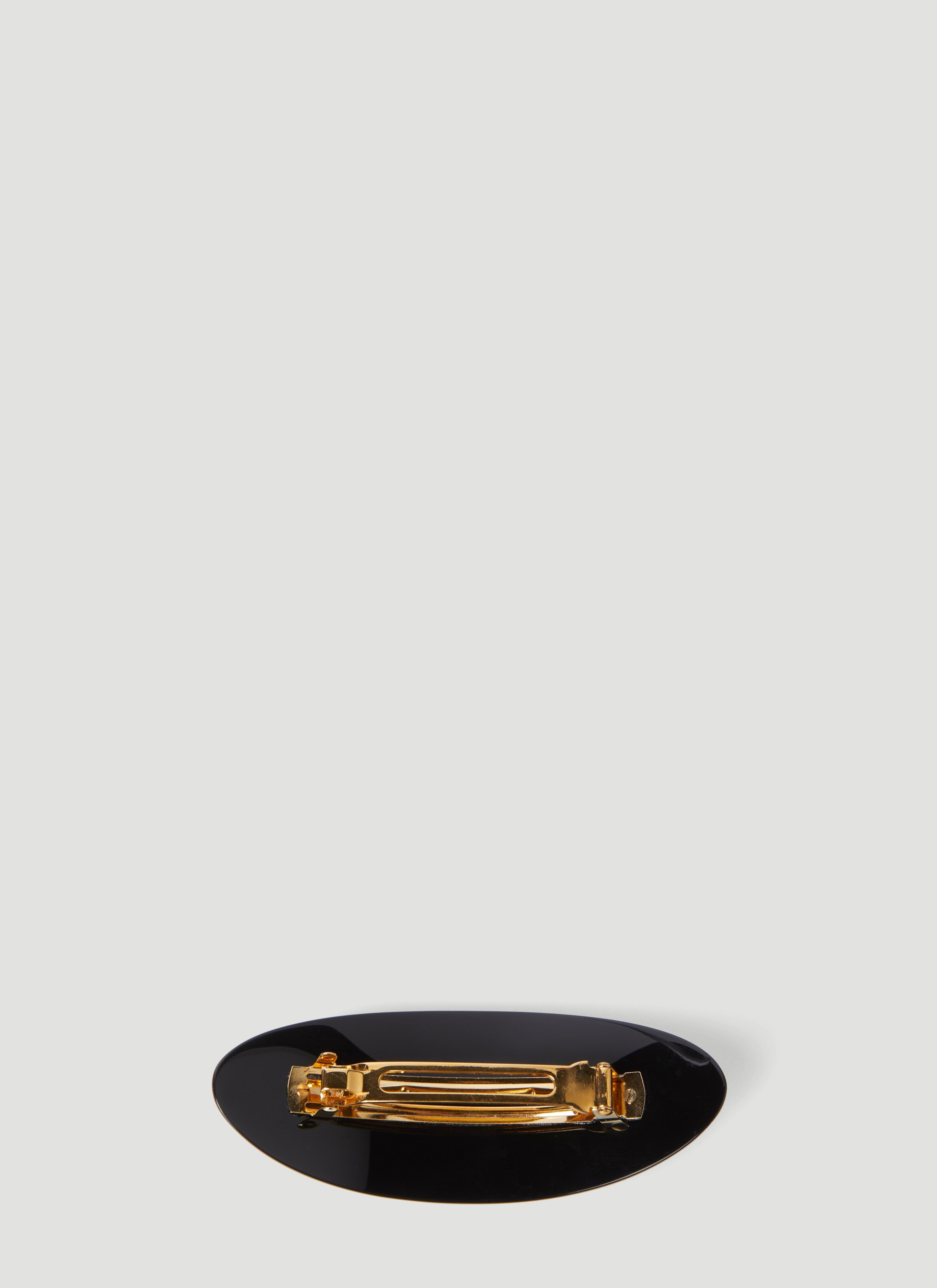 Balenciaga Women Logo Applique Hair Clip - 3