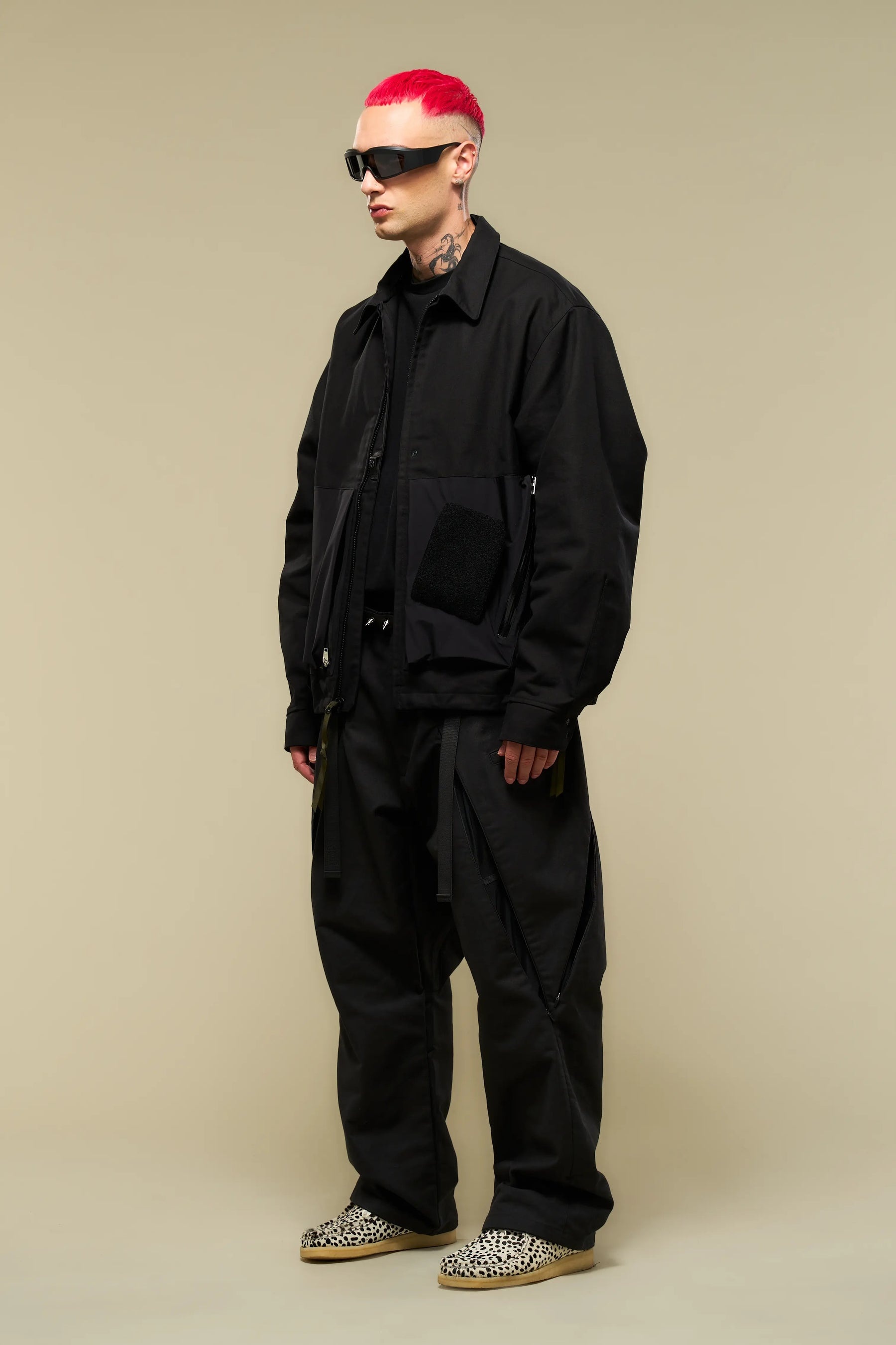 COTTON WEB BELT VENT PANTS GEN. 1.1 (P55-KI) / BLK - 20