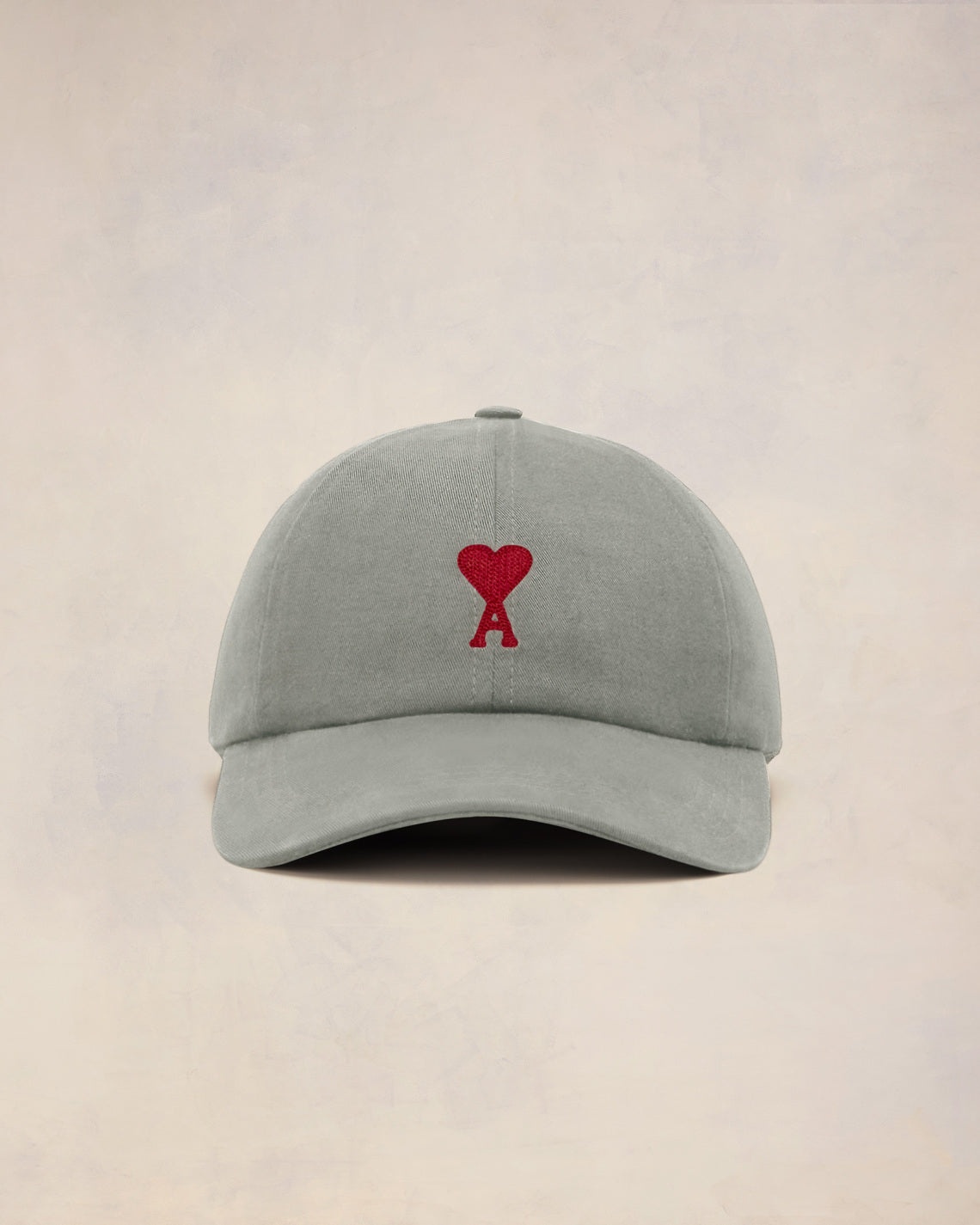 RED AMI DE COEUR EMBROIDERY CAP - 4