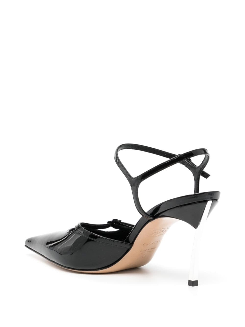 90mm patent leather pumps - 3