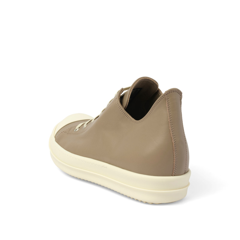 Rick Owens Low Sneaks in Flesh/Milk/Milk outlook