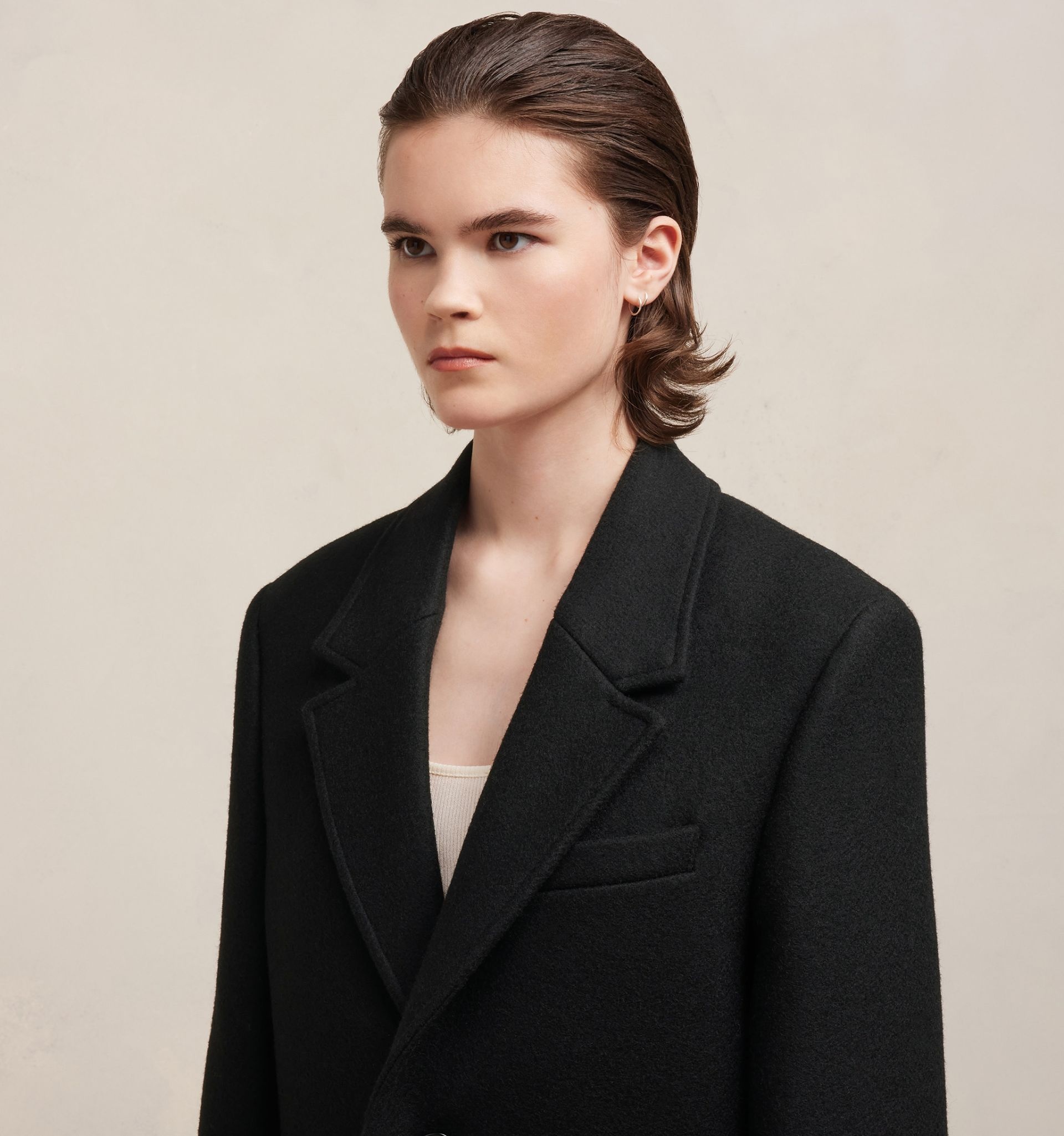 Two Buttons Coat - 7