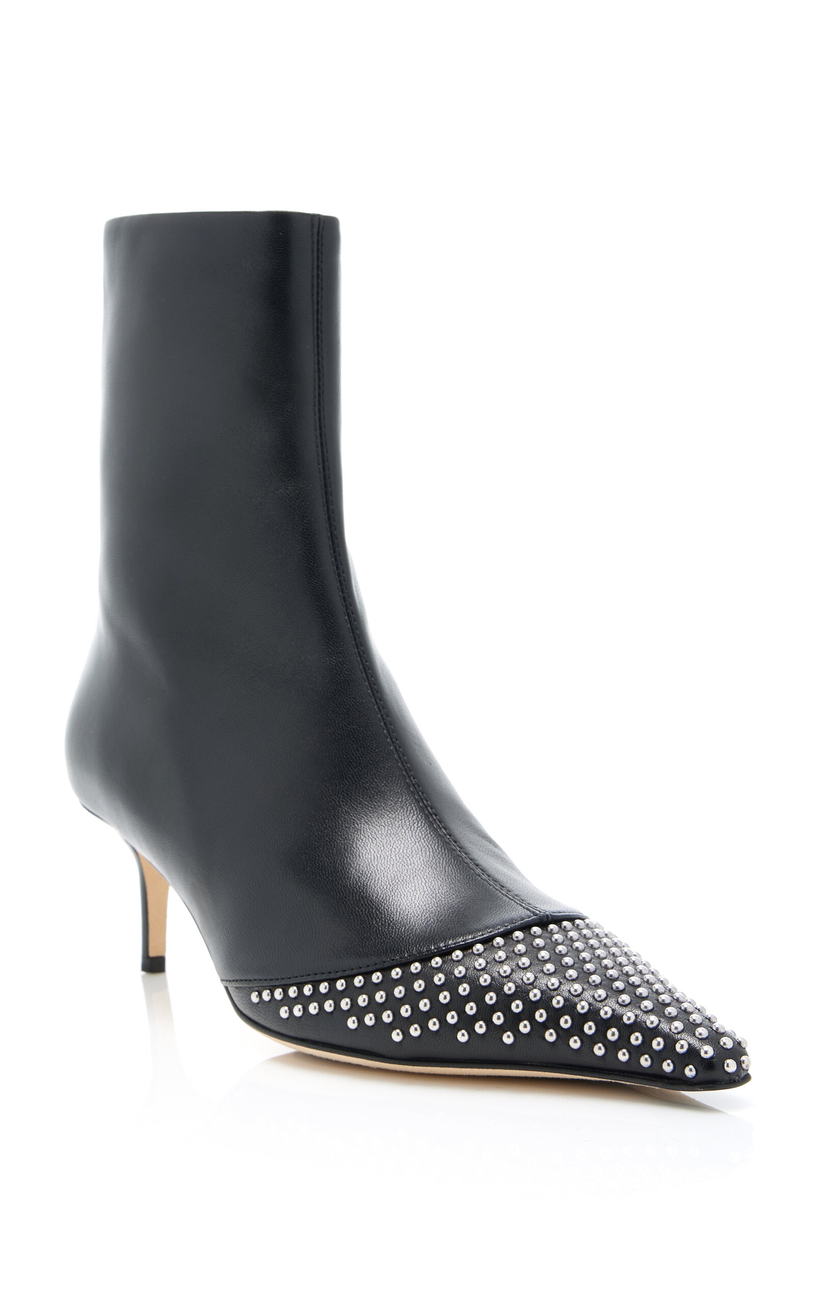 Roe Mini Studded Leather Boots black - 4