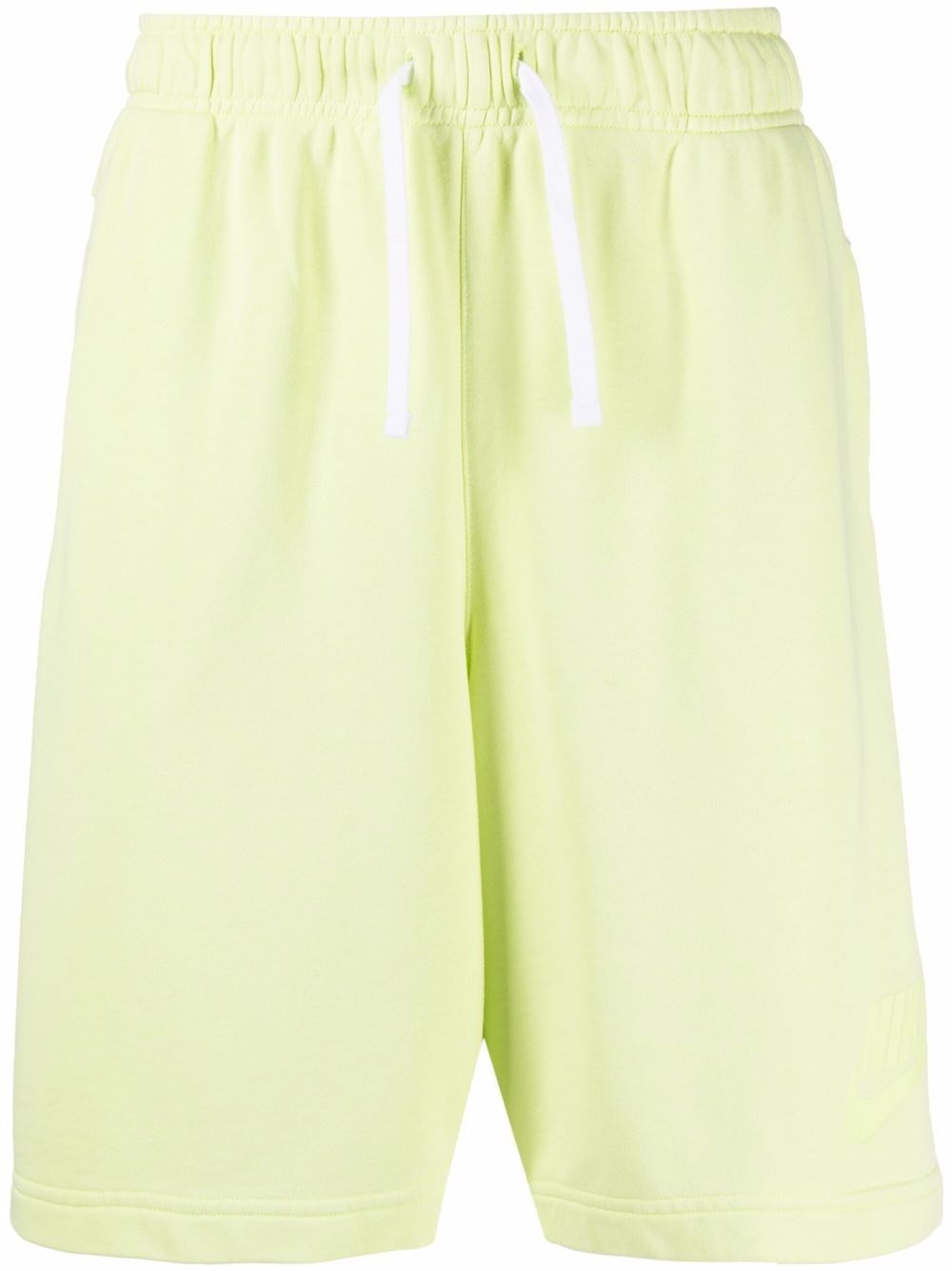 drawstring track shorts - 1