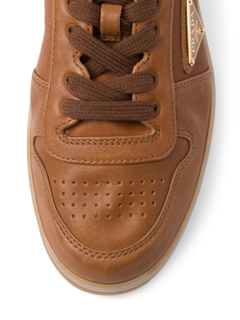 Downtown nappa-leather sneakers - 5