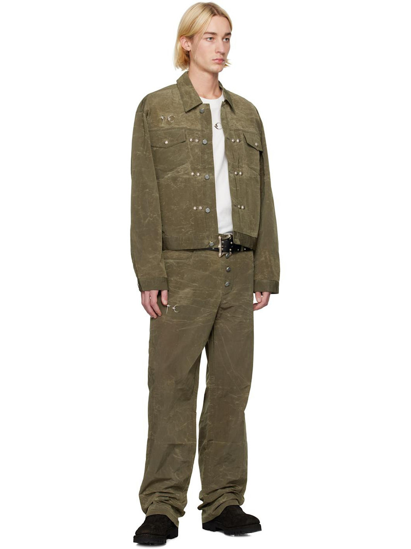 Thug Club Khaki Bio Recycle Trousers outlook