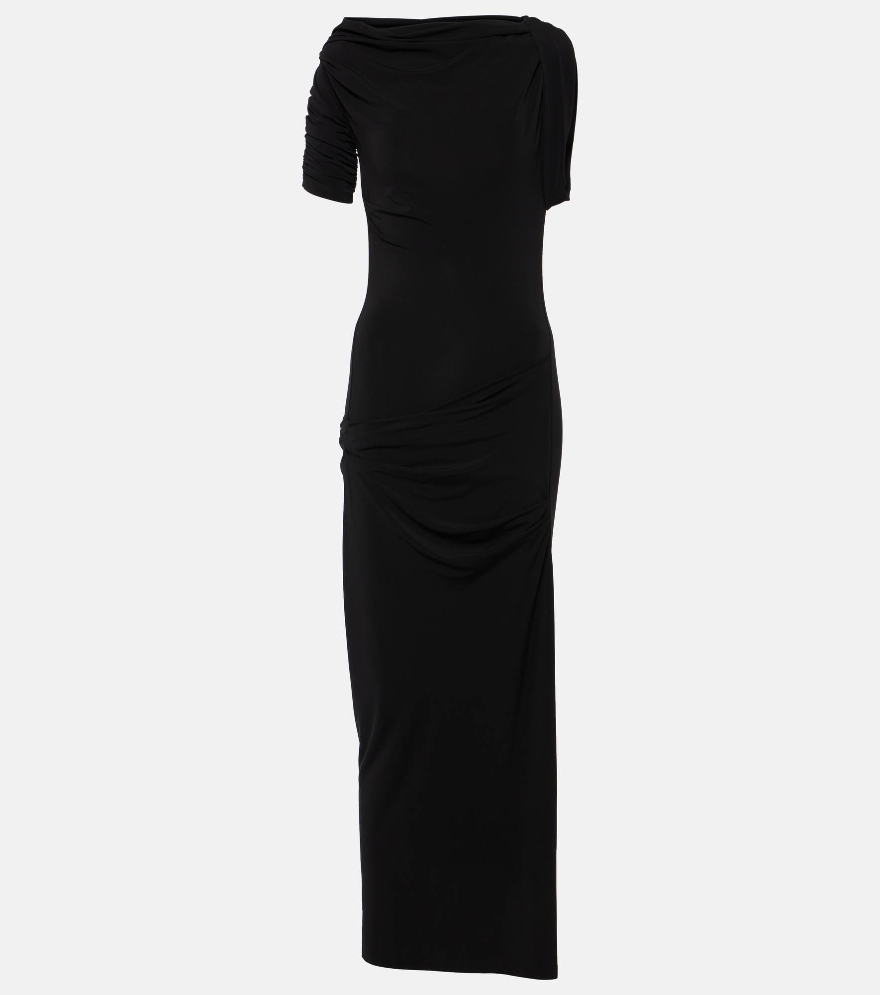 La Robe Drapeado jersey midi dress - 1