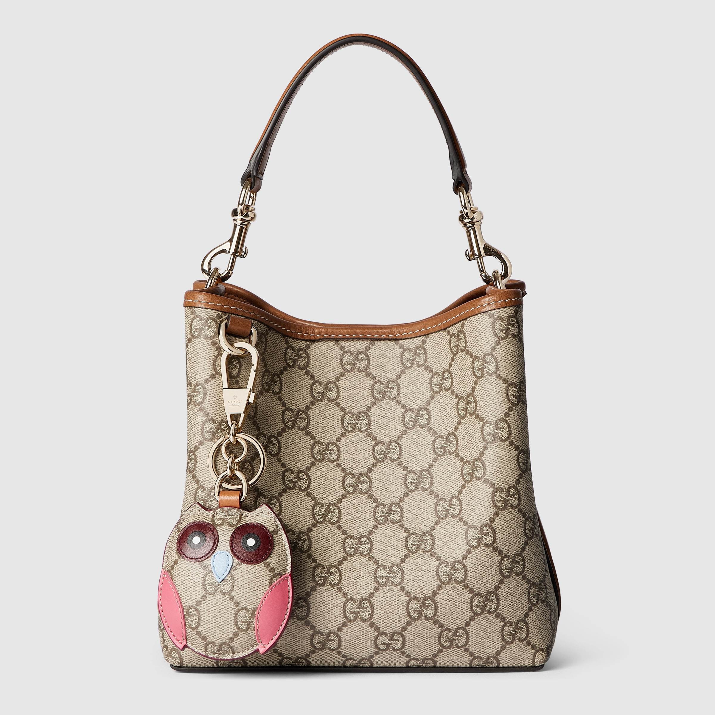 GG Emblem mini bucket bag - 8