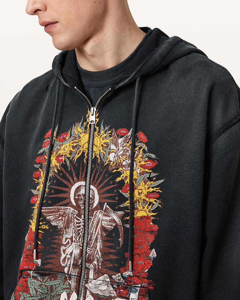 ROQUE ZIP UP GRAPHIC HOODIE 7