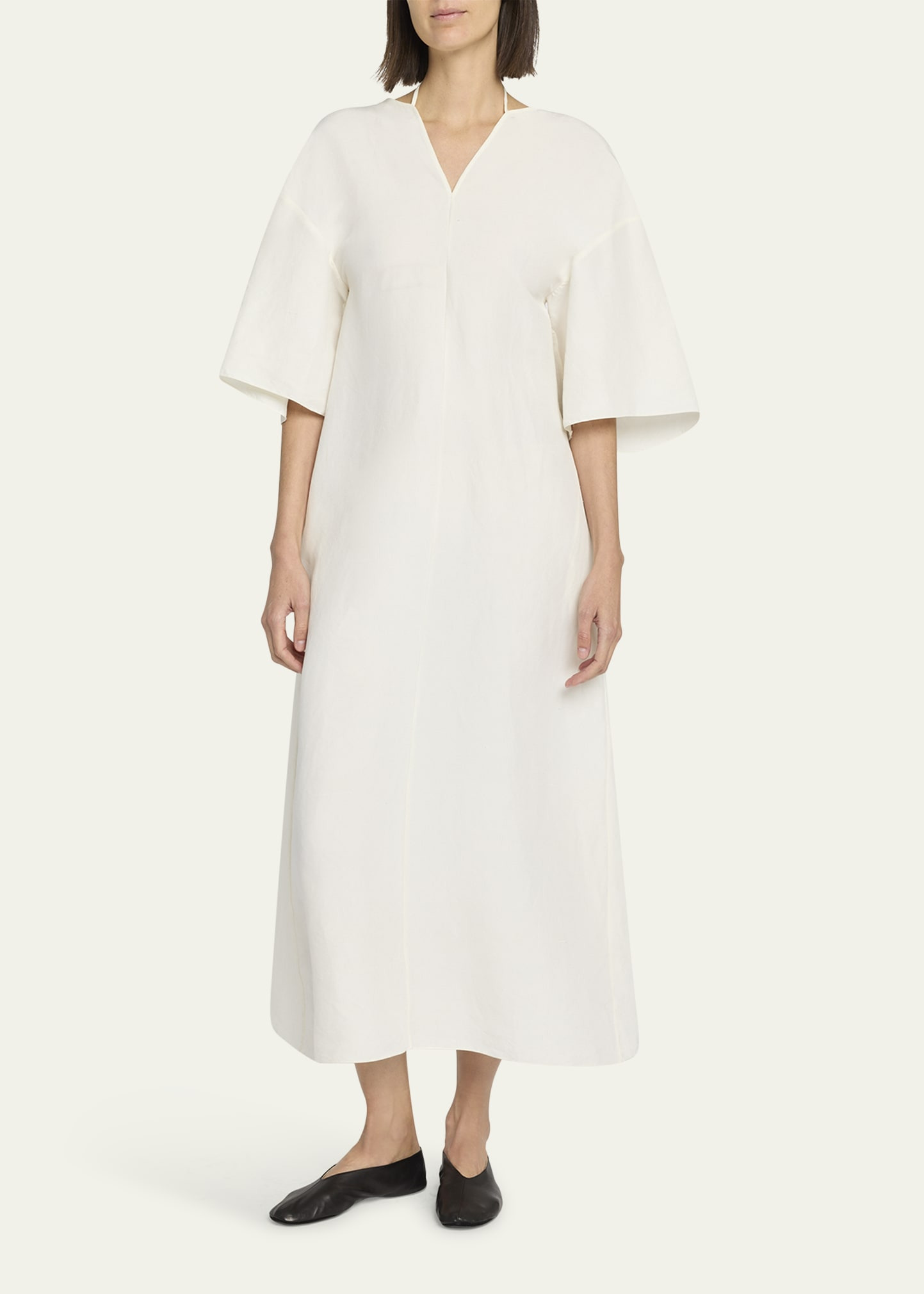 Mia Silk A-Line Dress - 2
