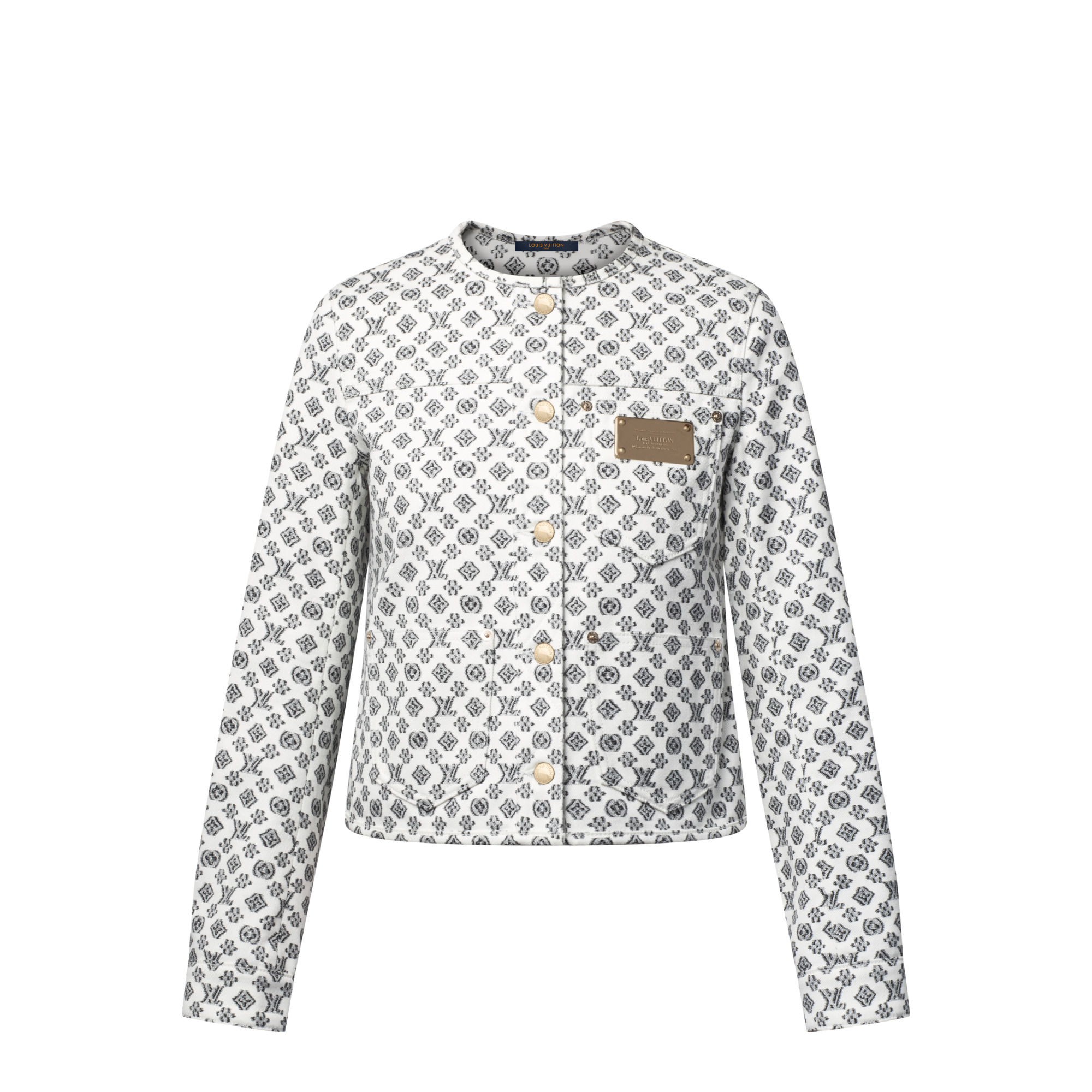 Blurry Monogram Jacket - 1