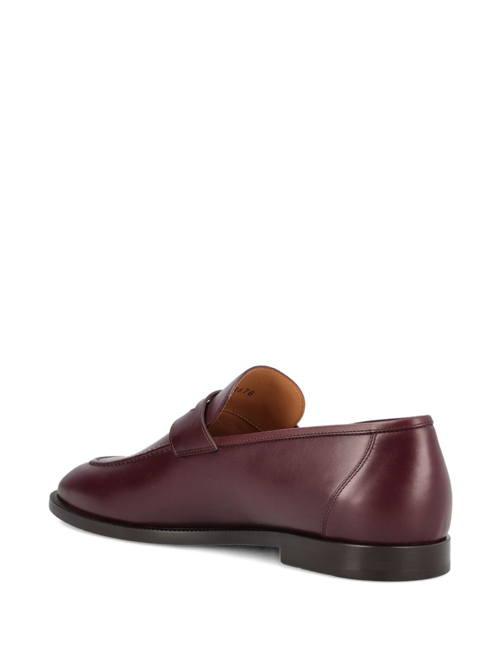 penny leather loafers - 4