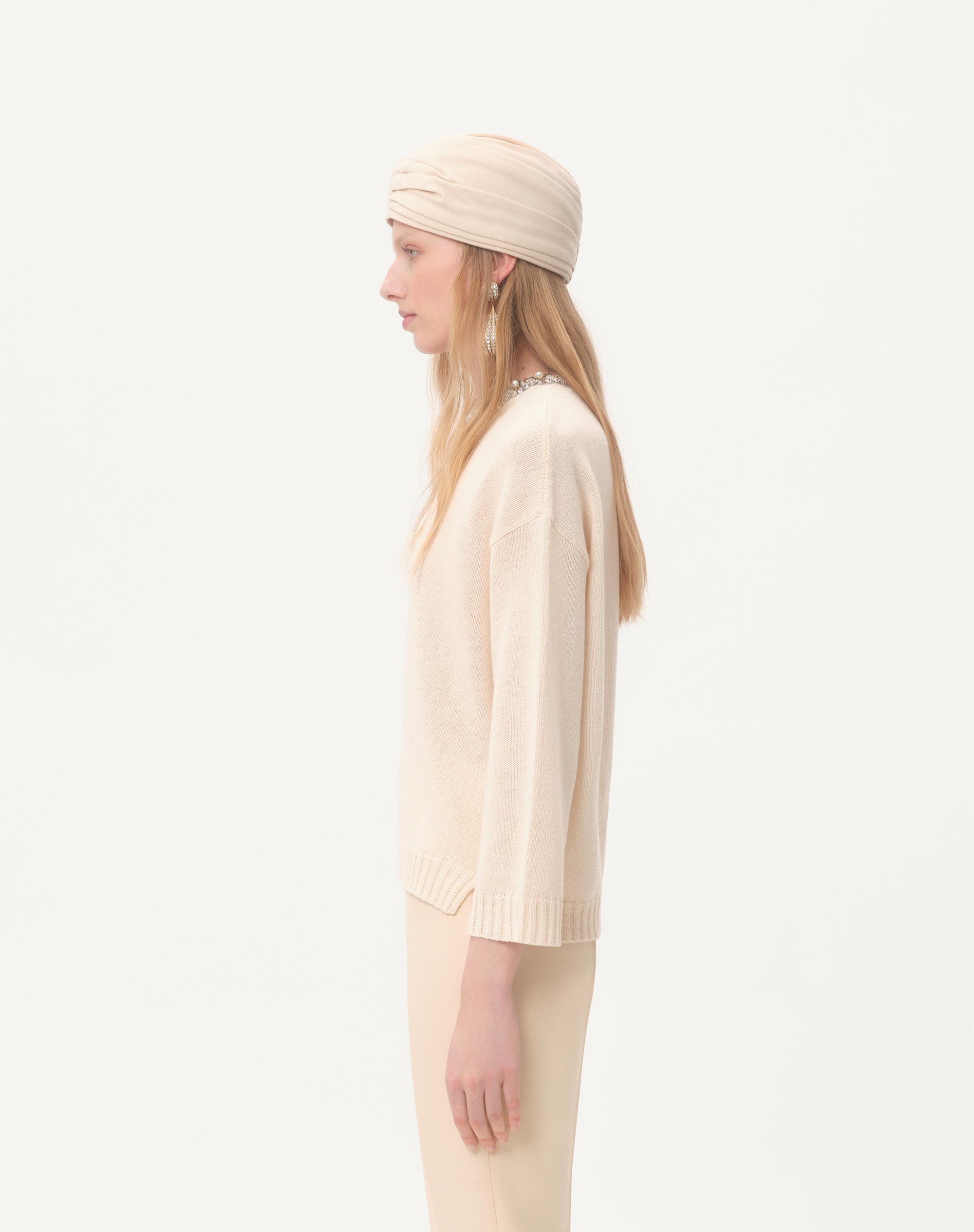 EMBROIDERED WOOL SWEATER - 5