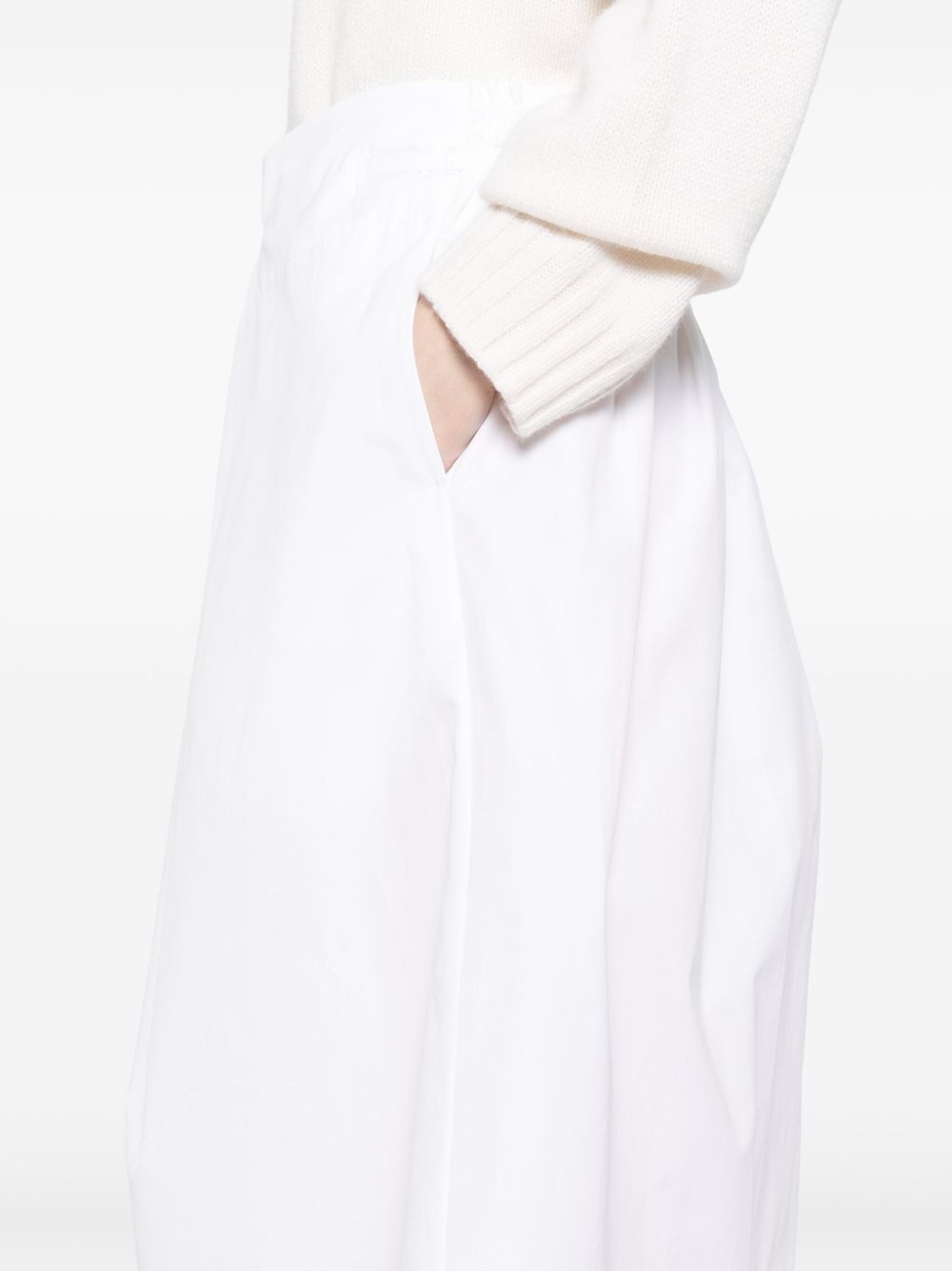 cotton poplin skirt - 5