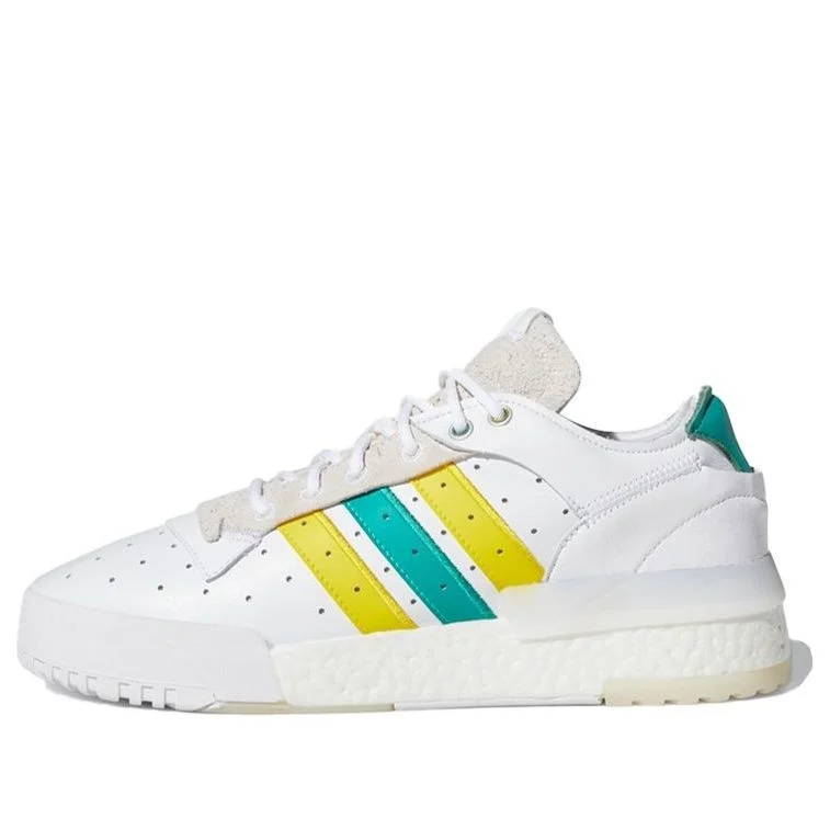 (WMNS) adidas originals Rivalry Rm Low 'White Green' FV4181 - 1