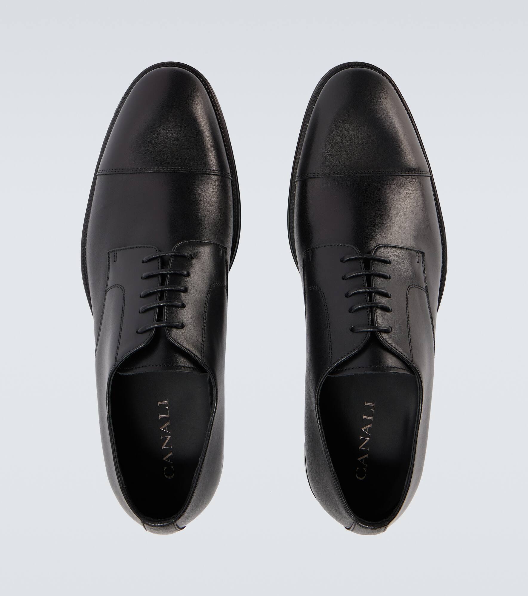 Leather Derby shoes - 4